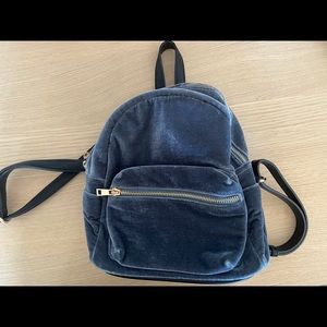 Small Velvet Backpack